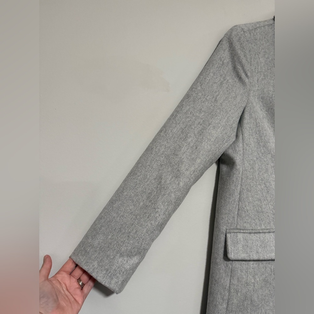 Talbots Light Gray Women's Blazer - Picture 4 of 12
